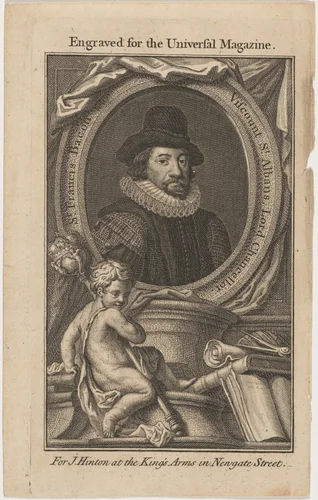 Sir Francis Bacon by Unknown 19th Century, print, 1800-1899