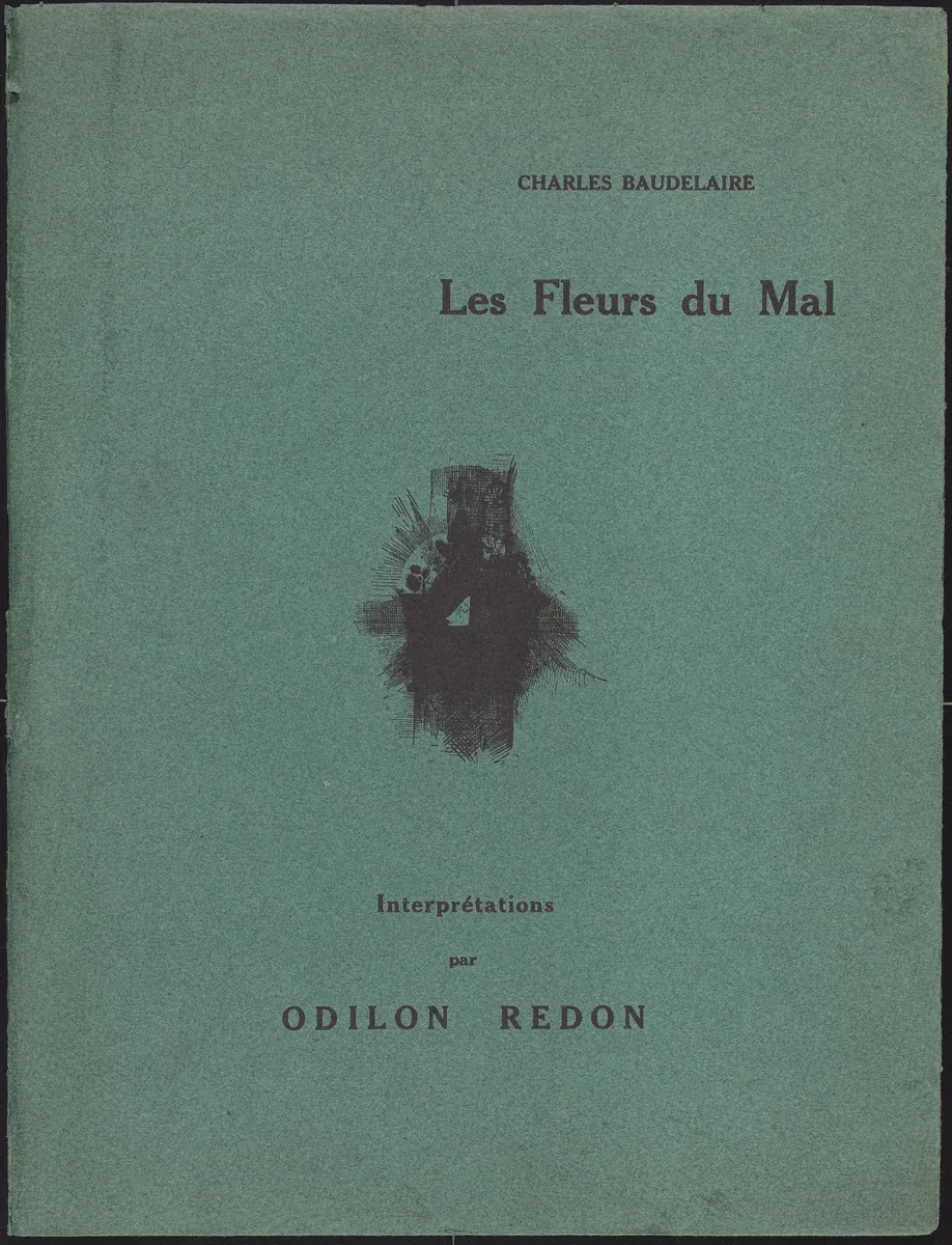 Les Fleurs du Mal by Odilon Redon, portfolio, 1890