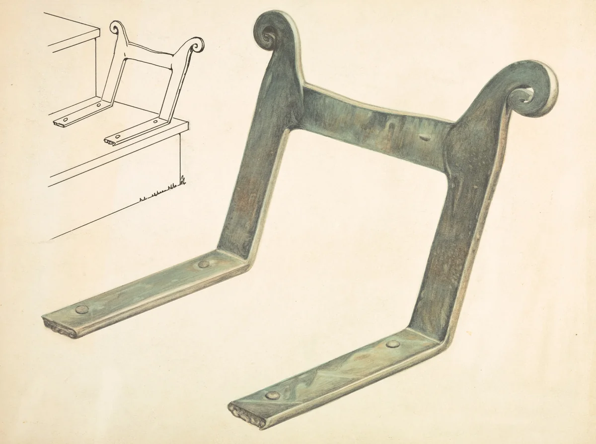 Amana Shoe Scraper by Arthur Stewart, index of american design, 1937