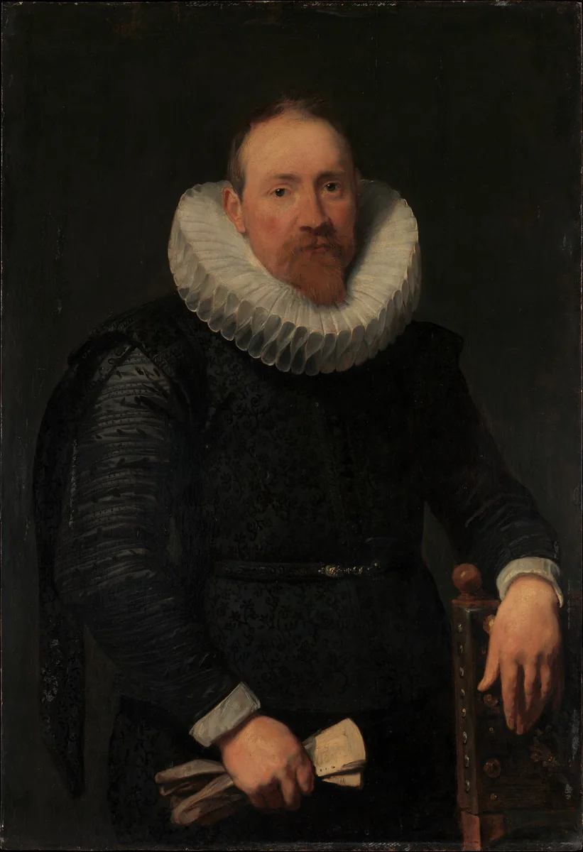 Portrait of a Man by Anthony van Dyck, painting, 1613-1623
