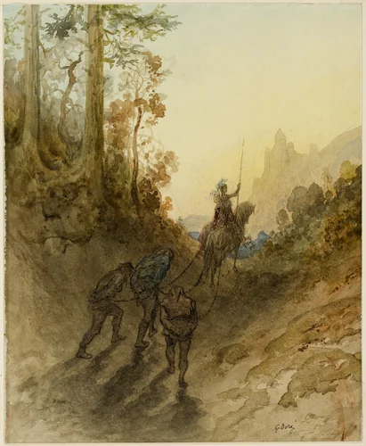 The Giants are Captured by Gustave Doré, painting, 1869-1883