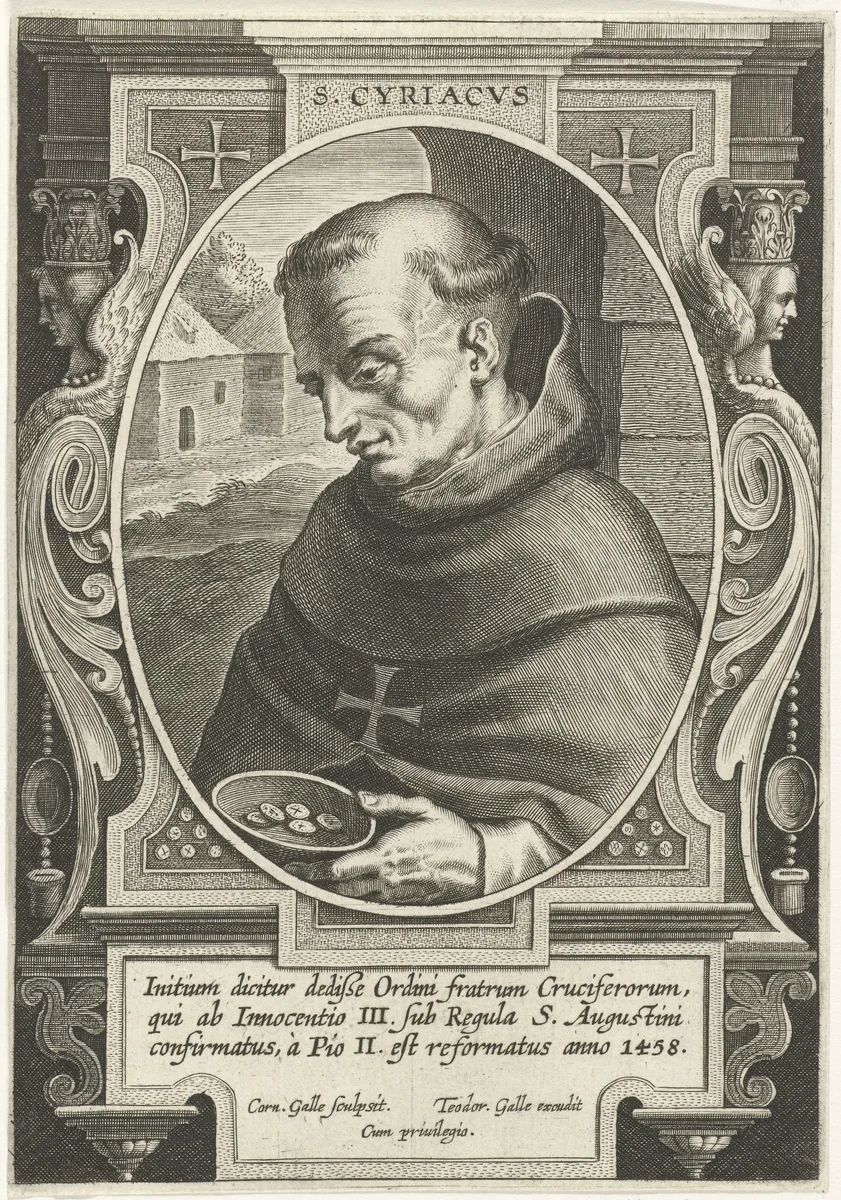 H. Cyriacus by Unknown, print, 1586-1633