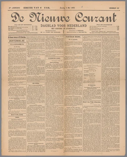 De Nieuwe Courant by De Nieuwe Courant, other, 1909