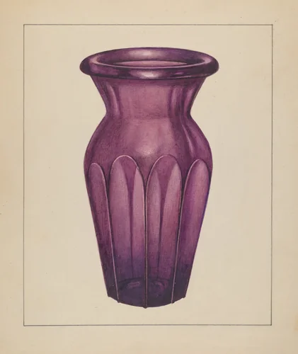 Vase by Isidore Steinberg, index of american design, 1938