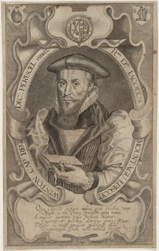 James Montagu, Bishop of Winchester by Simon van de Passe, print, 1595-1647