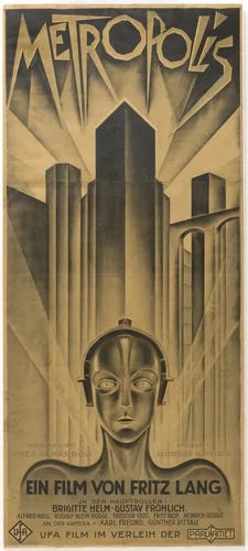Poster for Metropolis by Heinz Schulz-Neudamm, design, 1926