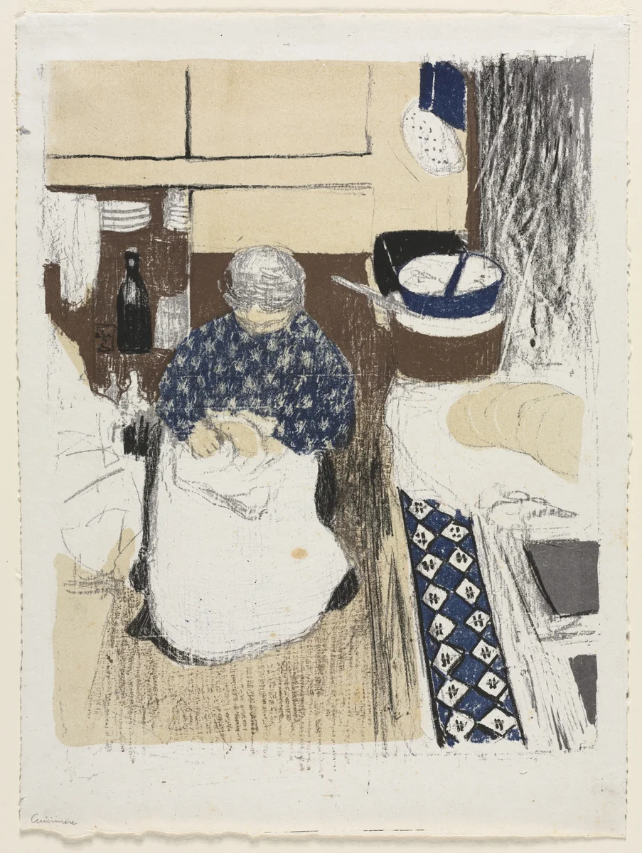 The Cook by Edouard Vuillard, print, 1899