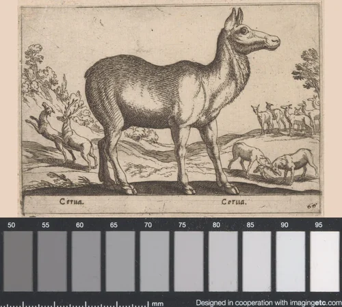 Hinde by Antonio Tempesta, print, 1565-1630