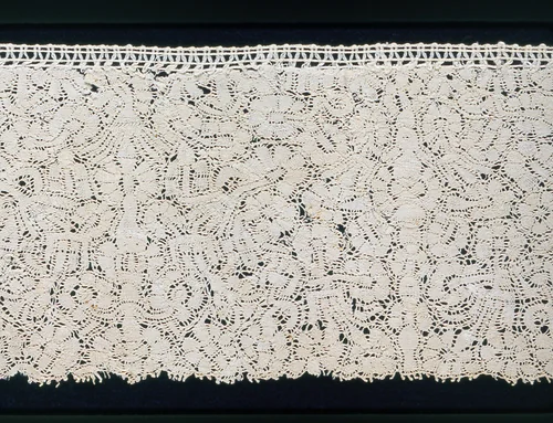 Border by Belgium, Flanders, textile, 1625-1675