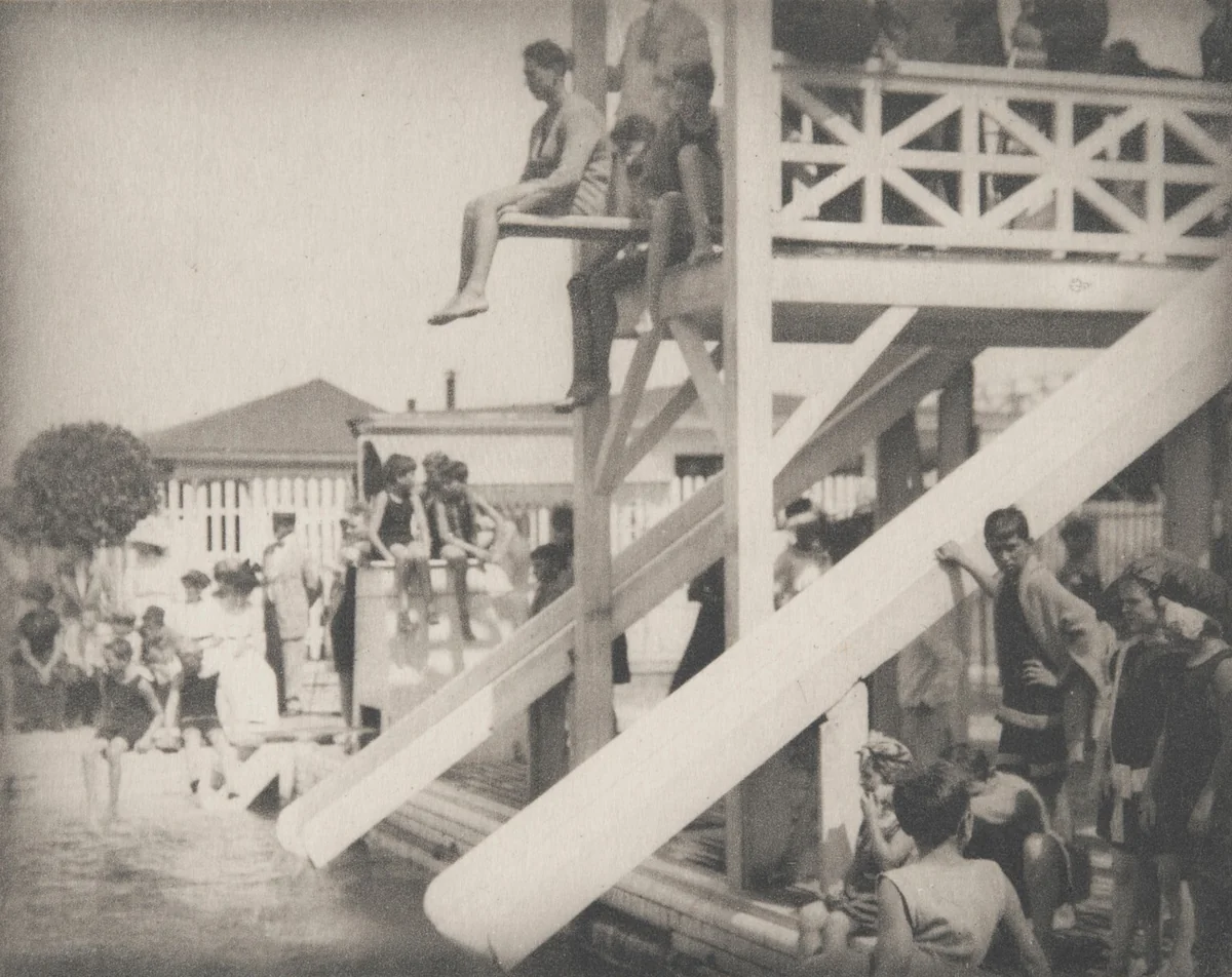 The Pool—Deal by Alfred Stieglitz, photograph, 1910