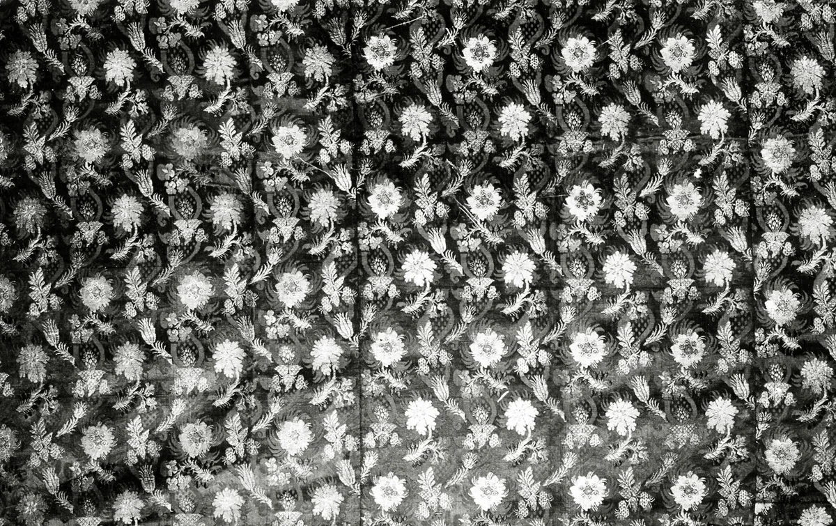 Panel by France, textile, 1680-1700