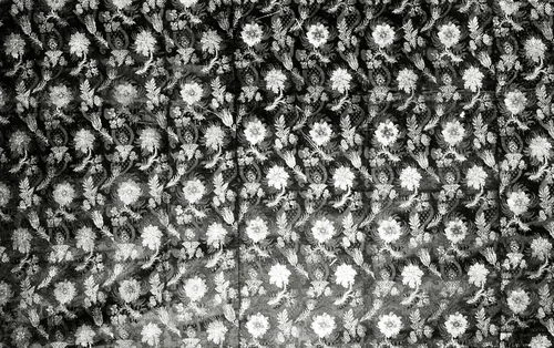 Panel by France, textile, 1680-1700