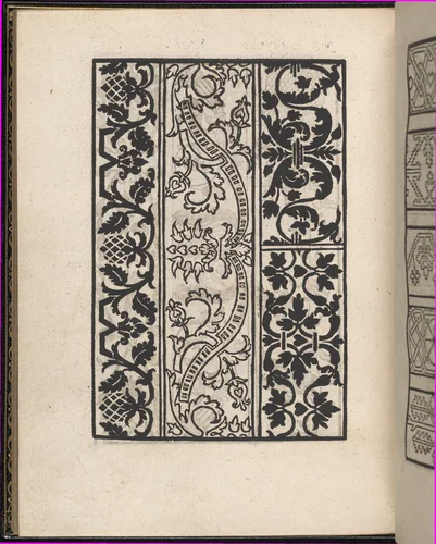 Page from Ein new kunstlich Modelbuch...(Page 43v) by Peter Quentel, book, 1544