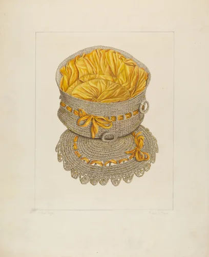 Collar & Cuff Box by Frank J. Mace, index of american design, 1935-1942