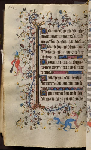 Hours of Charles the Noble, King of Navarre (1361-1425): fol. 228v, Text by Master of the Brussels Initials and Associates, book, 1400-1410