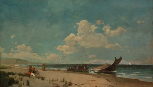 Nantasket Beach by Emil Carlsen, painting, 1876