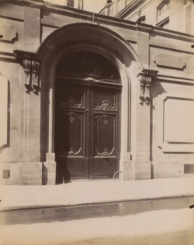 Ancien Hôtel de Castanier, rue des Capucines by Eugène Atget, photograph, 1903