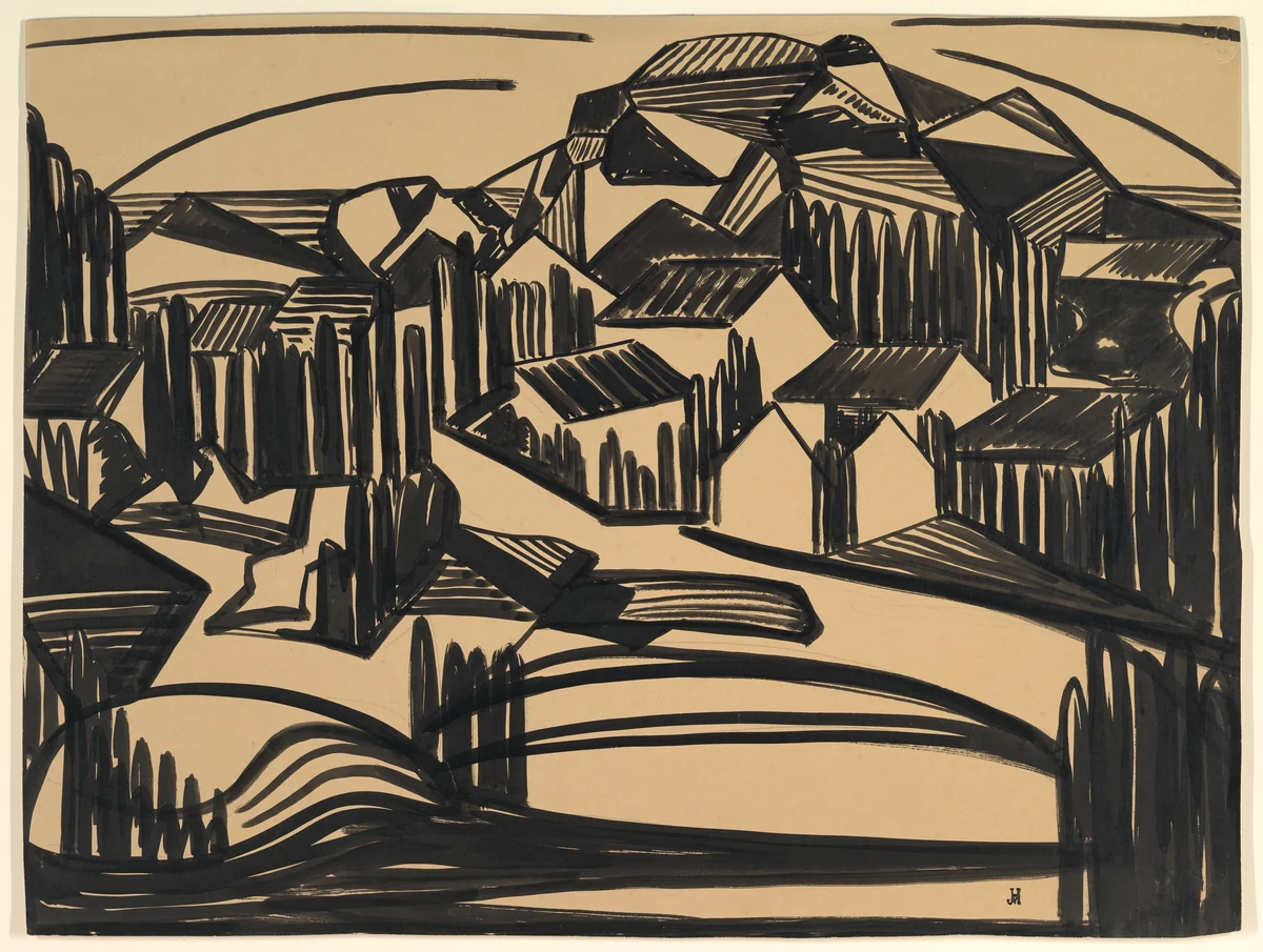 Drawing 16 by Jacoba van Heemskerck, drawing, 1911-1921