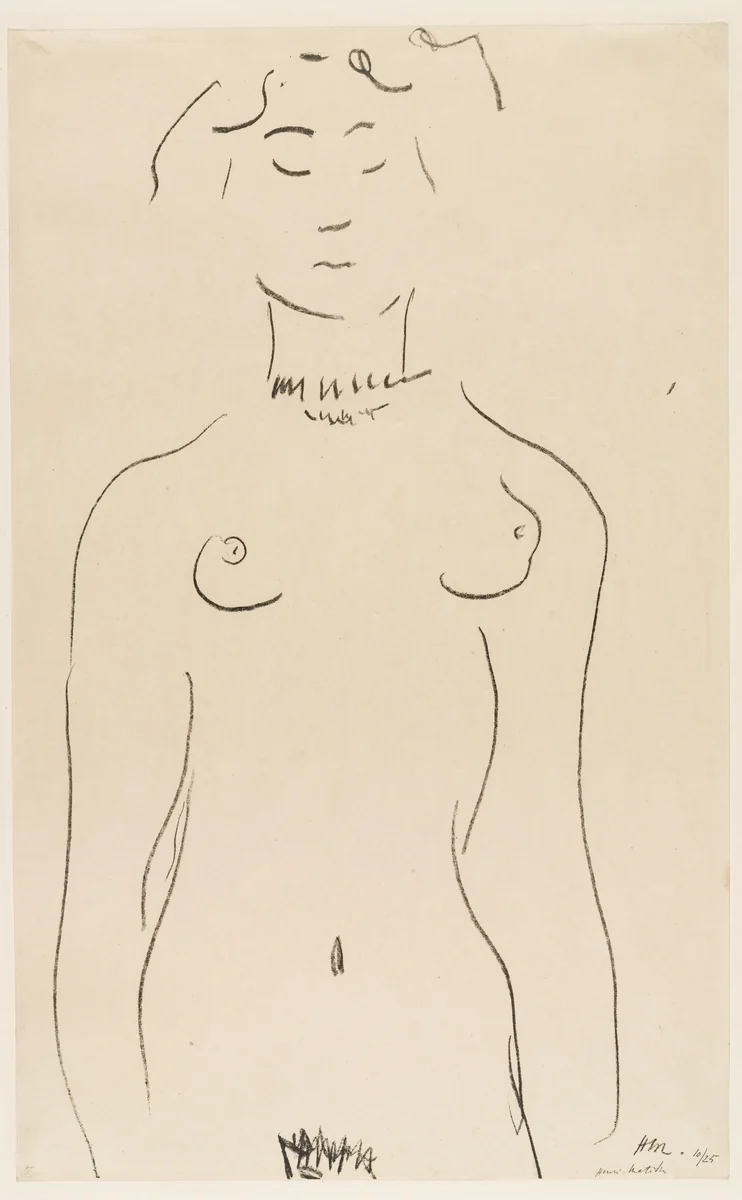 The Idol (L'Idole) by Henri Matisse, print, 1906
