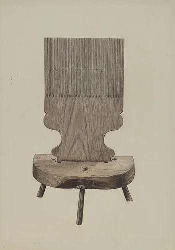 Hand Loom by Albert Ryder, index of american design, 1938