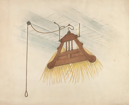 Swinging Fan by Al Curry, index of american design, 1937