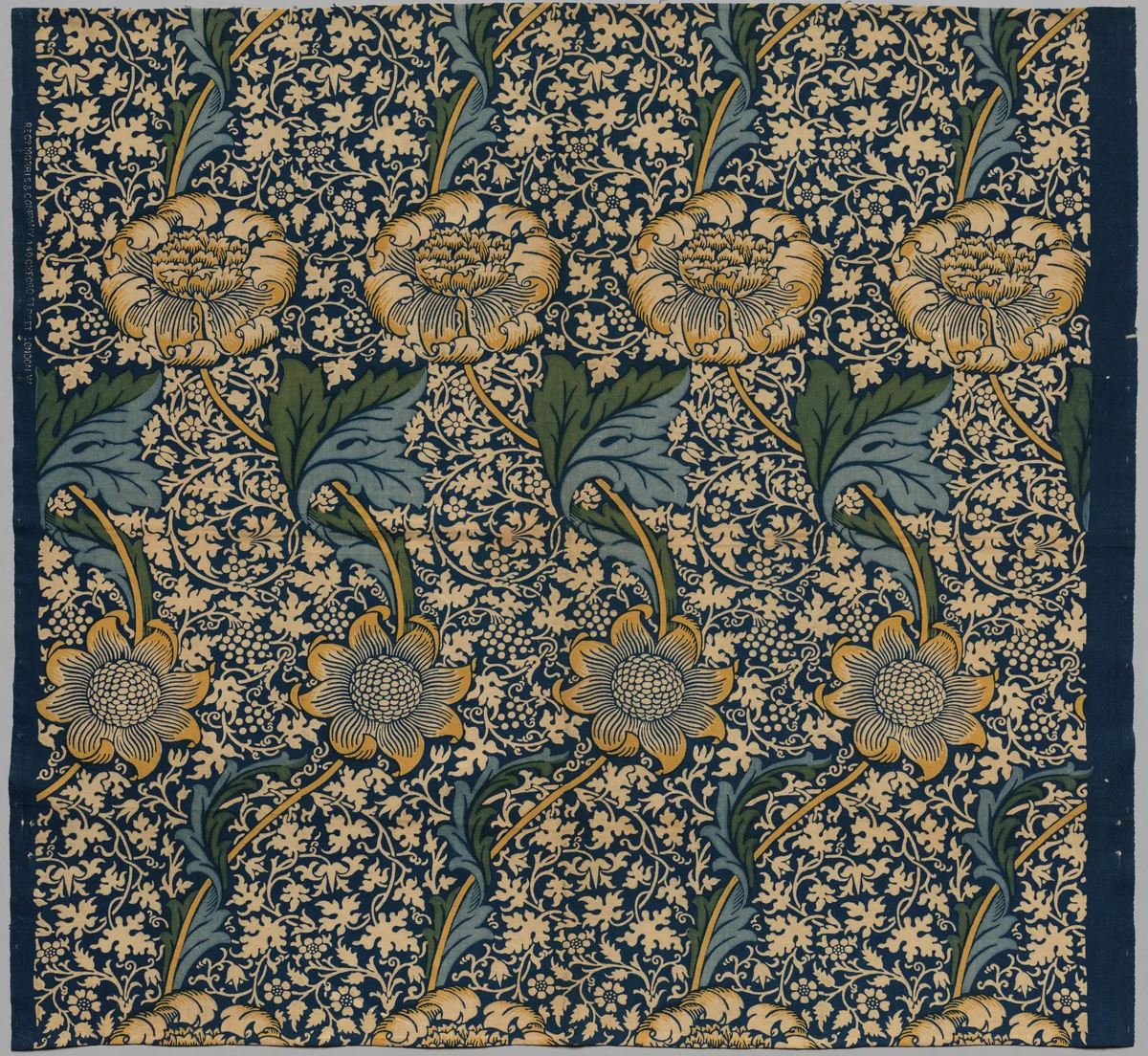 Kennet by William Morris, textile, 1920
