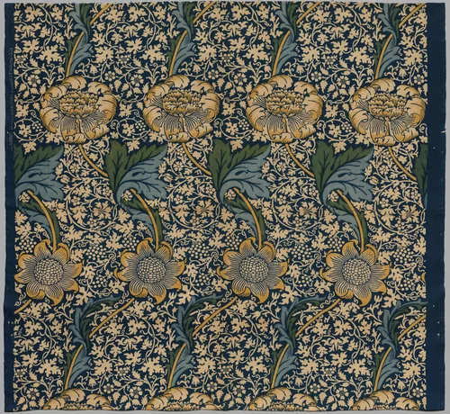 Kennet by William Morris, textile, 1920