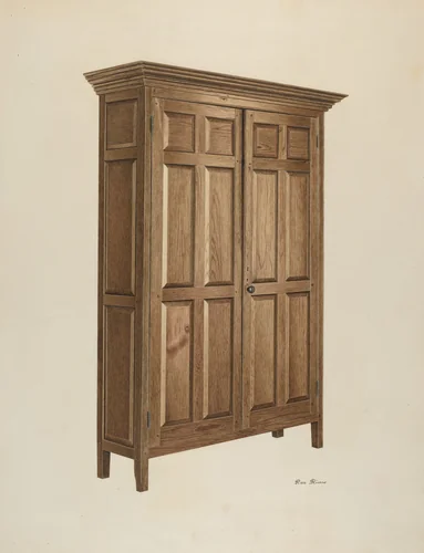 Wardrobe by Rosa Rivero, index of american design, 1942