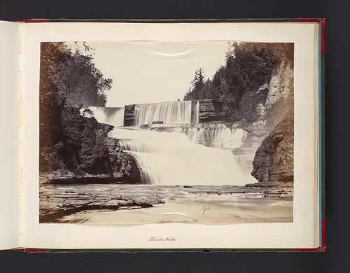 Trenton Falls by John Thomson, photograph, 1865