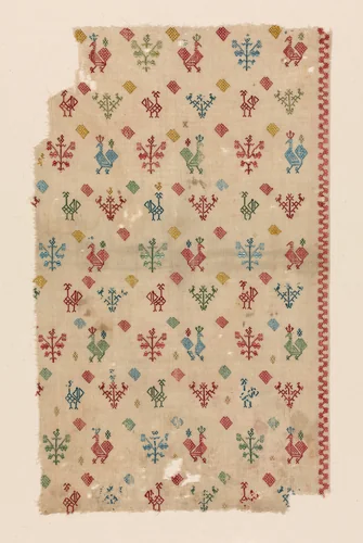 Fragment (Border) by Greece, textile, 1700-1900
