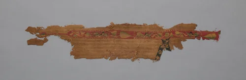 Fragment from a Tunic: Neck Opening by Unknown, textile, 600-699