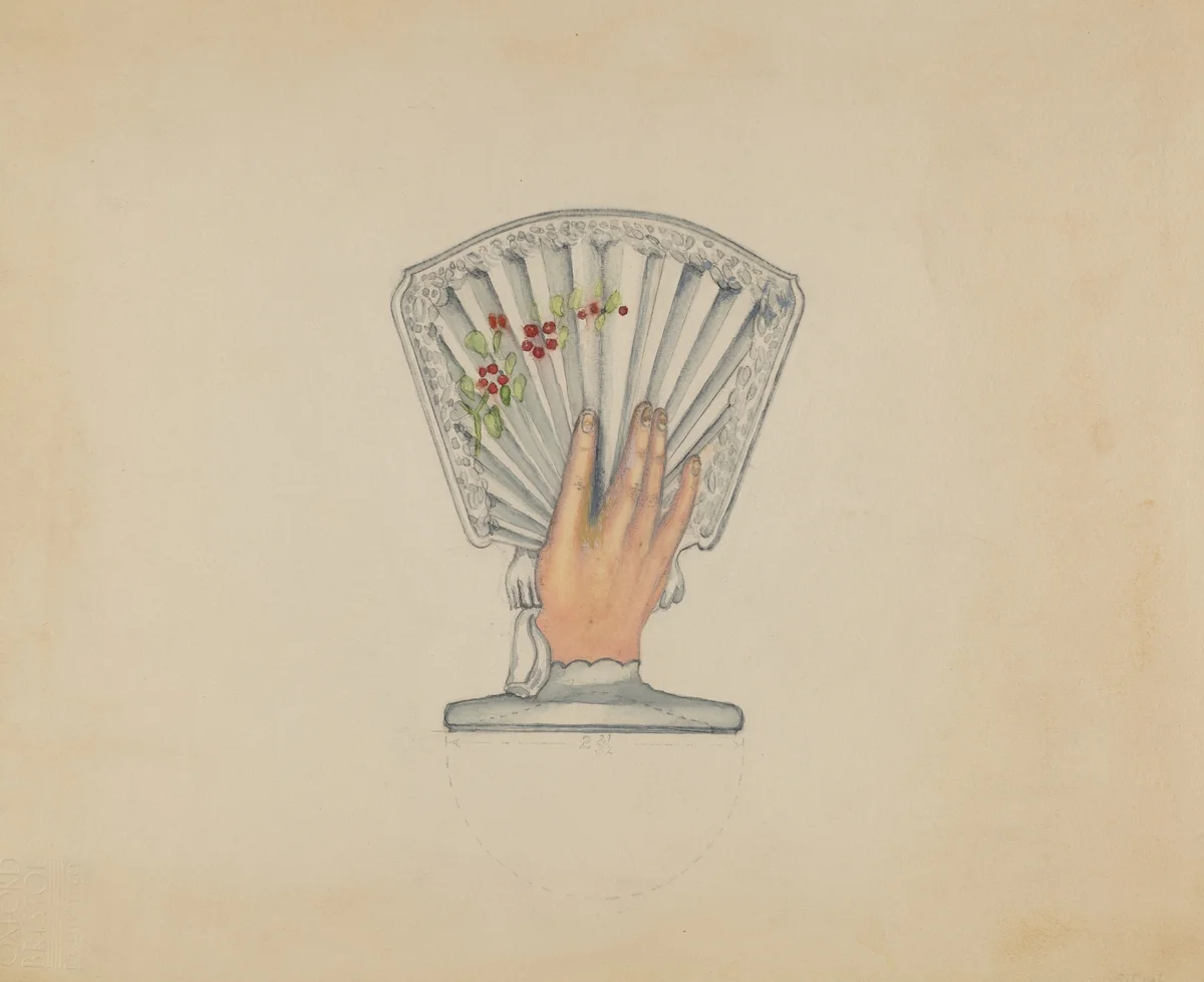 Match Holder by Albert Eyth, index of american design, 1936