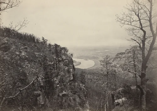 Chattanooga Valley, from Lookout Mountain from the album Photographic Views of Sherman's Campaign by George N. Barnard, photograph, 1864