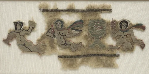 Fragment of a Border by Unknown, textile, 800-899