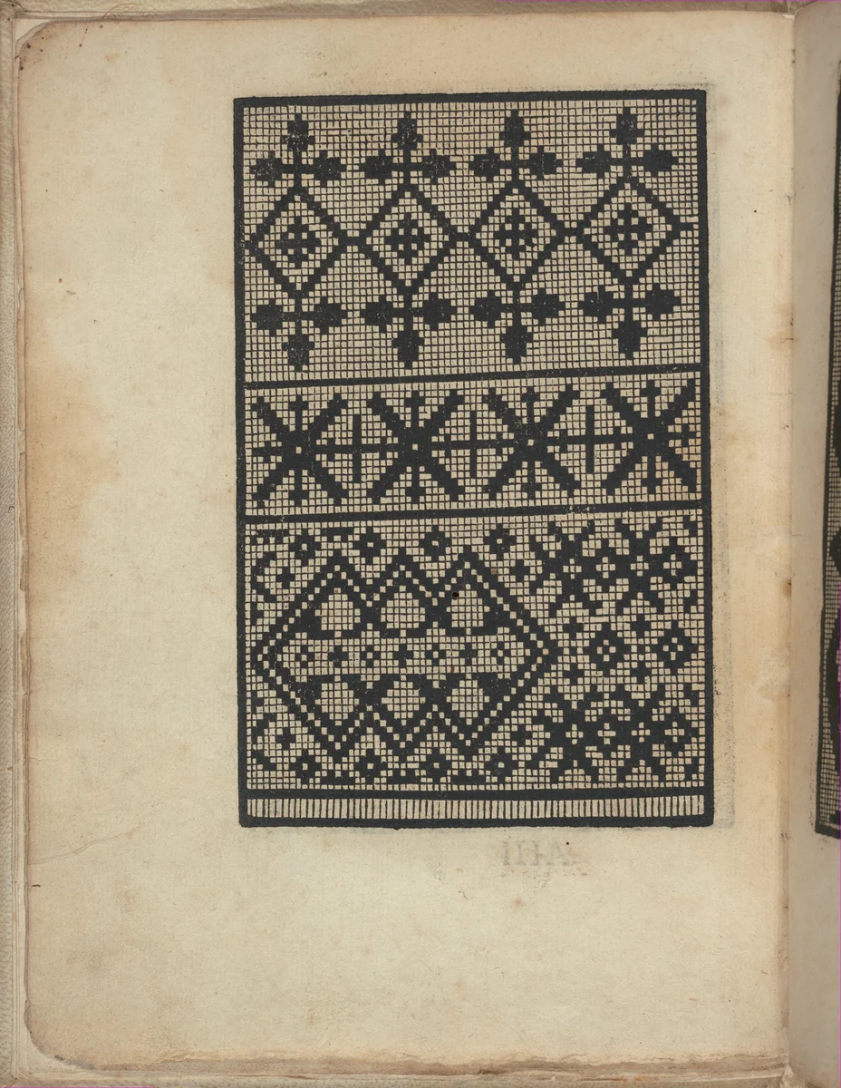 Esemplario di Lauori..., page 3 (recto) by Giovanni Andrea Vavassore, book, 1532