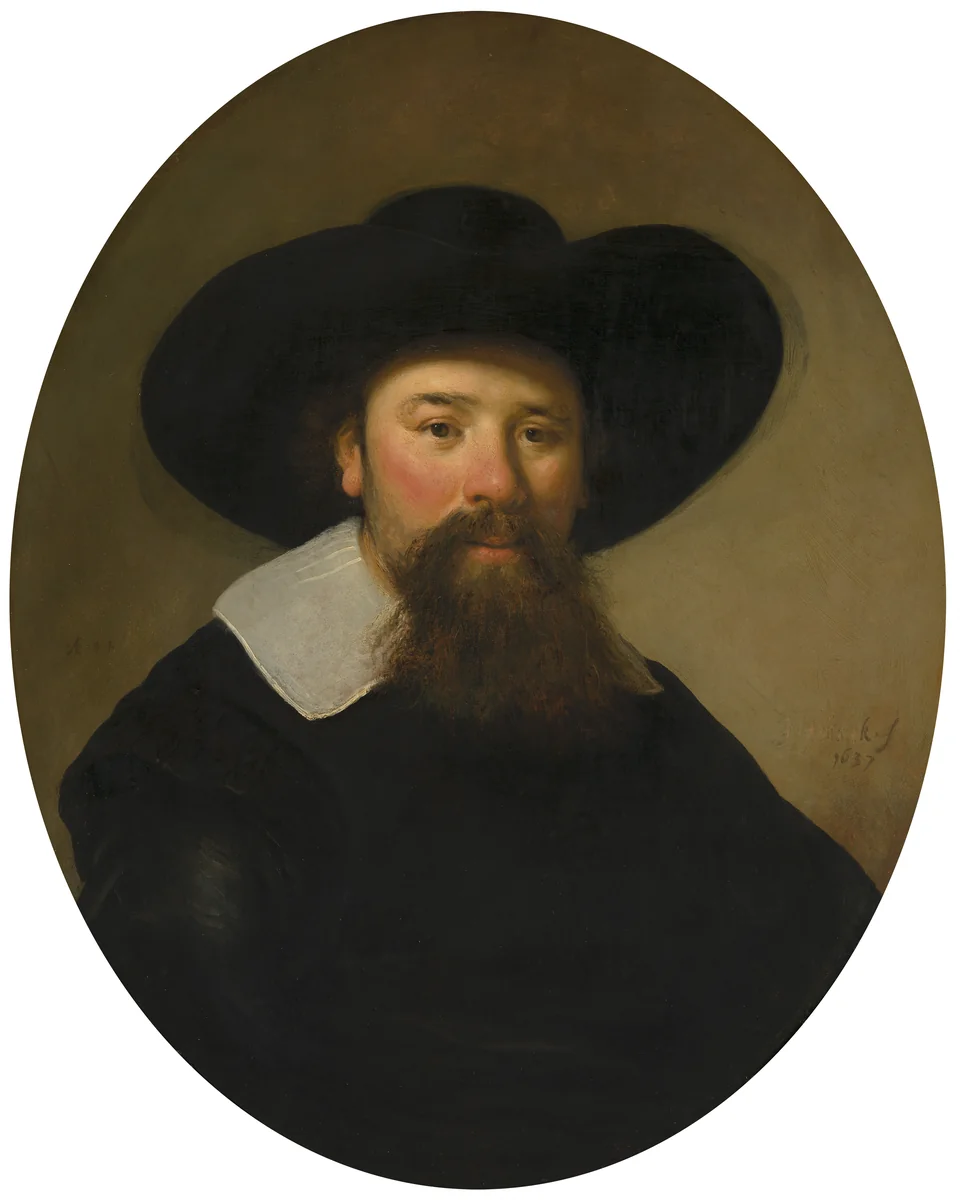 Portrait of a Man, Aged Forty-Four by Govert Flinck, painting, 1637