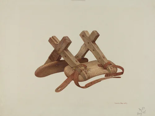 Pack Saddle by Robert W.R. Taylor, index of american design, 1940