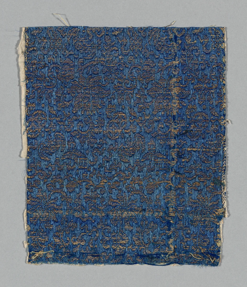Fragment by China, textile, 1775-1800