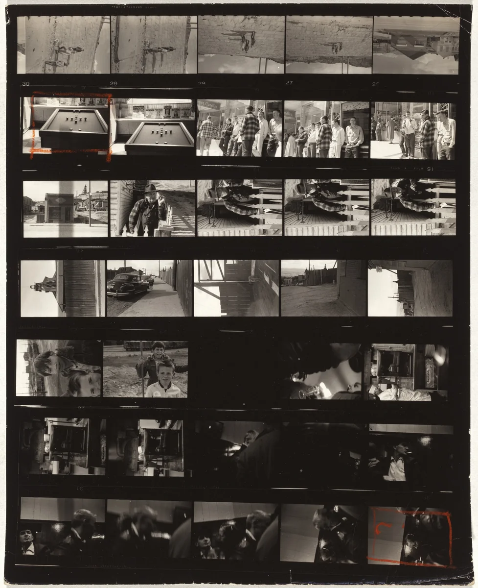 Guggenheim 691/Americans 41--Butte, Montana by Robert Frank, photograph, 1956