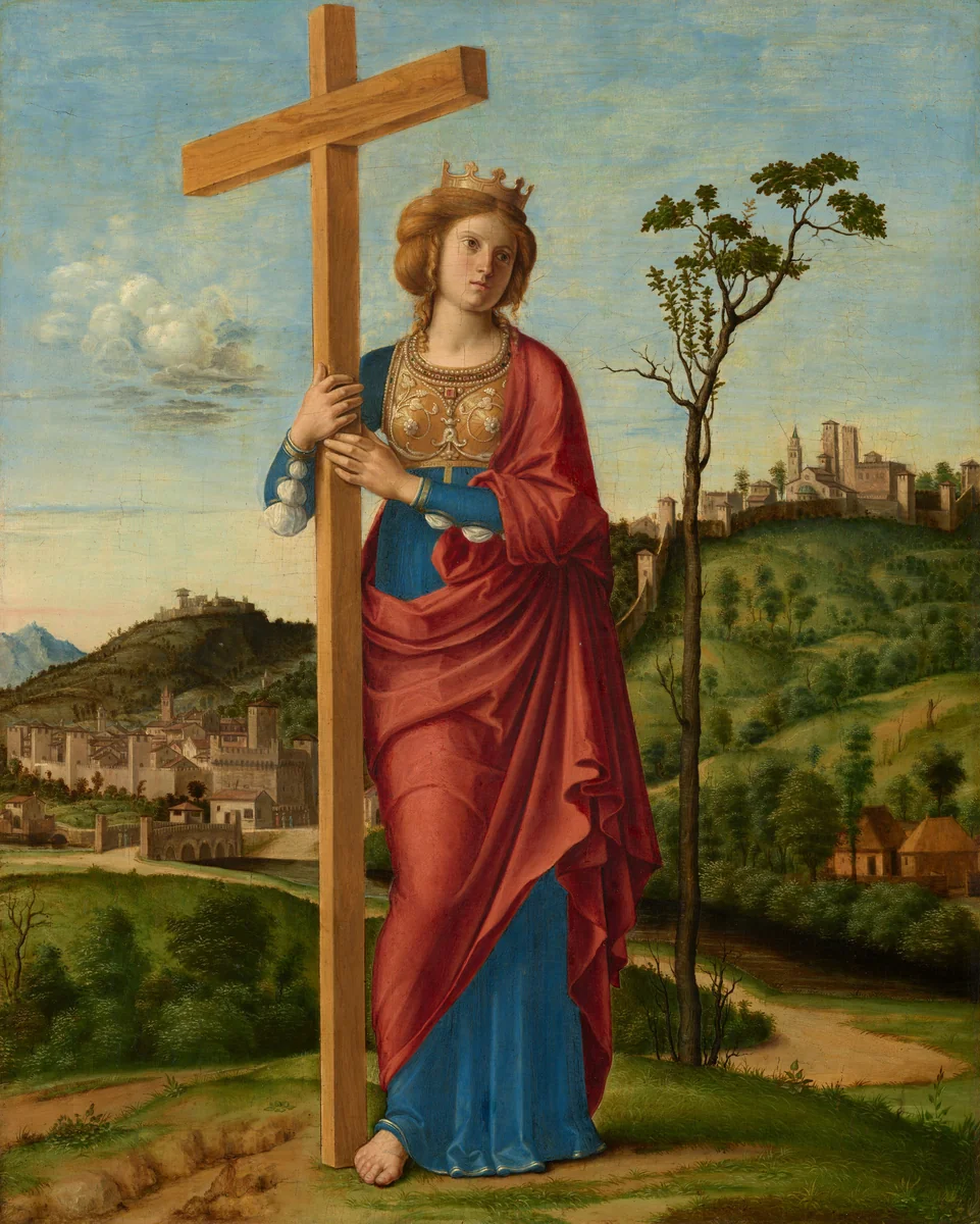 Saint Helena by Cima da Conegliano, painting, 1495