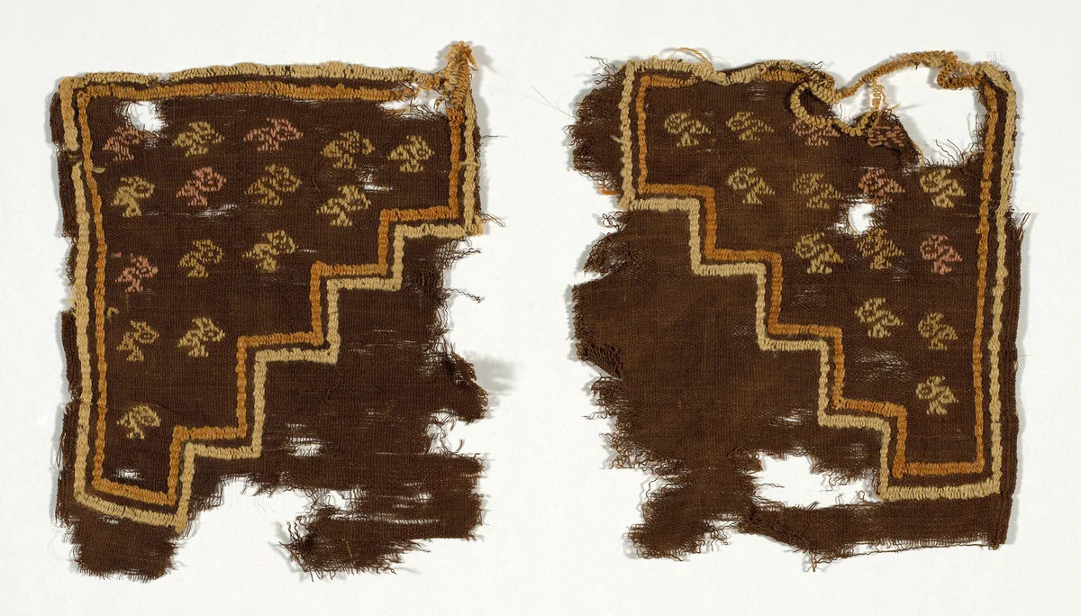 Fragment (From Poncho) by Possibly Santa Clara, textile, 1000-1532