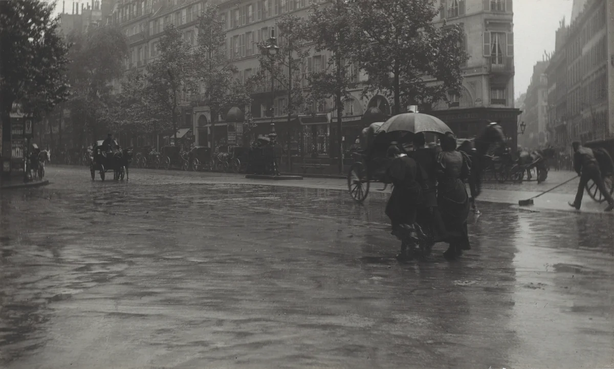 Paris by Alfred Stieglitz, photograph, 1894