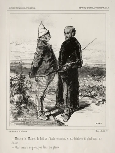 Les Martyrs by Paul Gavarni, print, 1824-1866