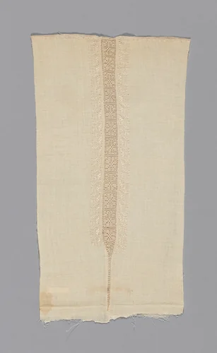 Neck Insert by Leukas, textile, 1701-1800