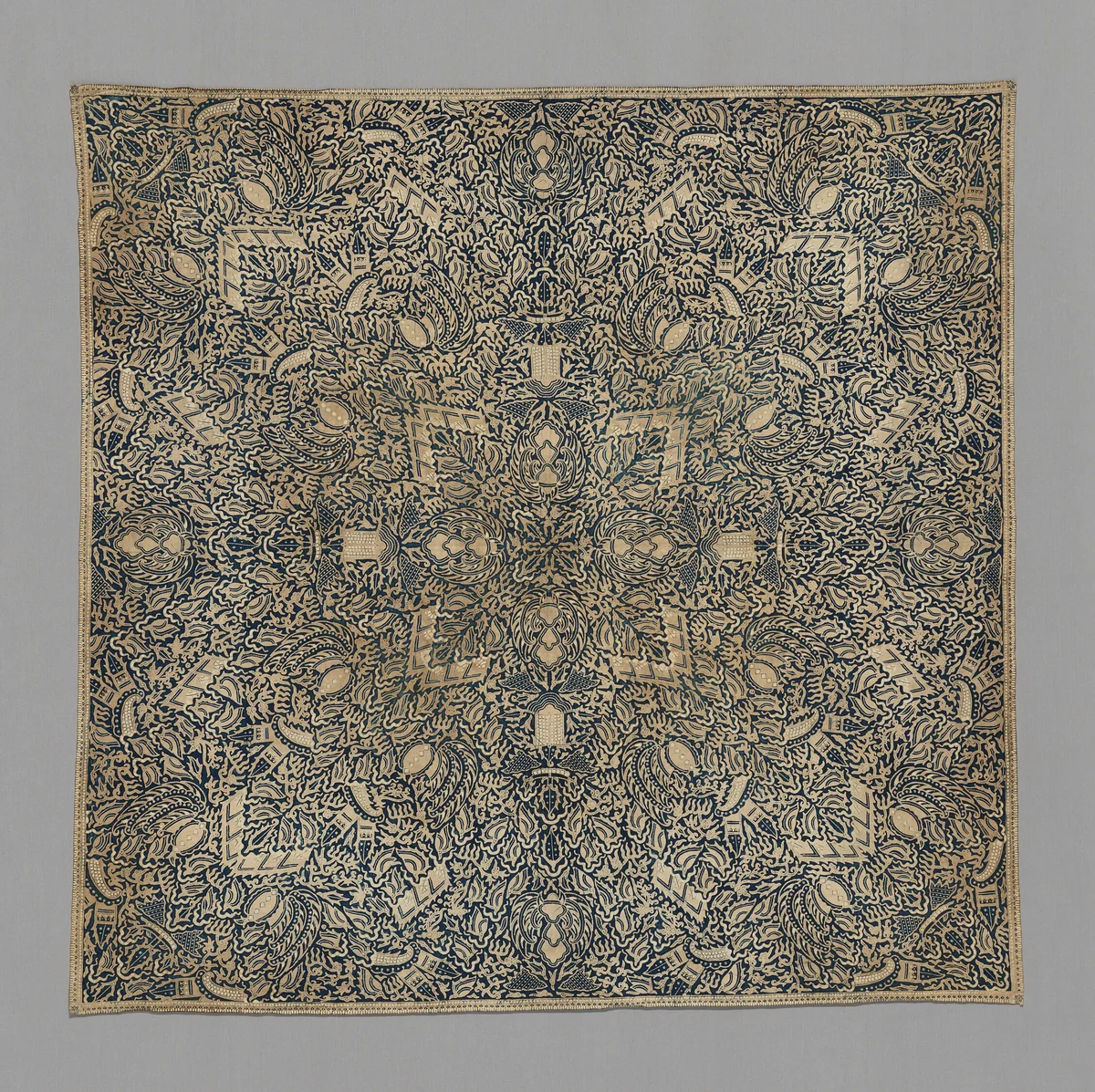 Iket (Headcloth) by Indonesia Java, textile, 1801-1900