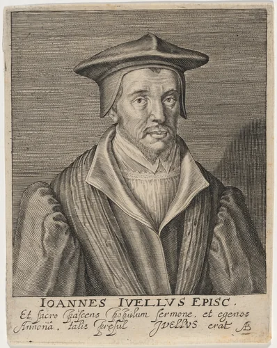 John Jewell, Bishop of Salisbury by Magdalena van de Passe
Willem de Passe, print, 1620