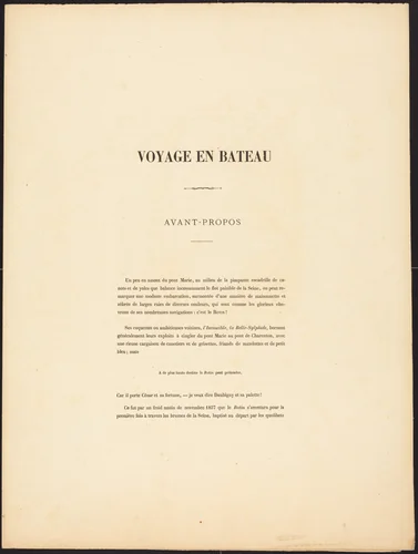 Voyage en bateau by Charles-François Daubigny, portfolio, 1862