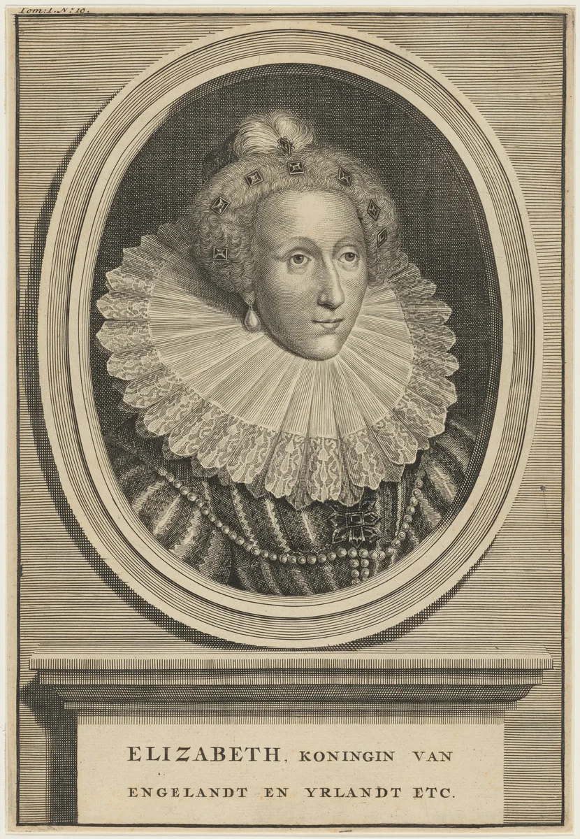 Queen Elizabeth by Unknown 19th Century, print, 1800-1899