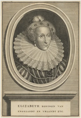 Queen Elizabeth by Unknown 19th Century, print, 1800-1899
