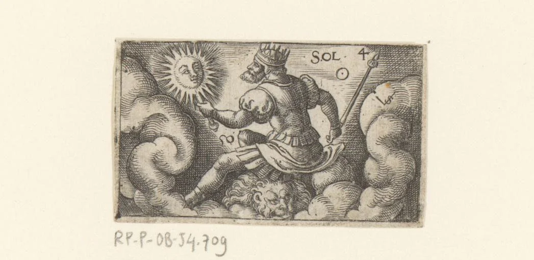 Sol by Unknown, print, 1524-1562